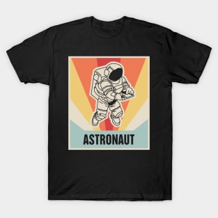 Vintage Outer Space Astronaut T-Shirt